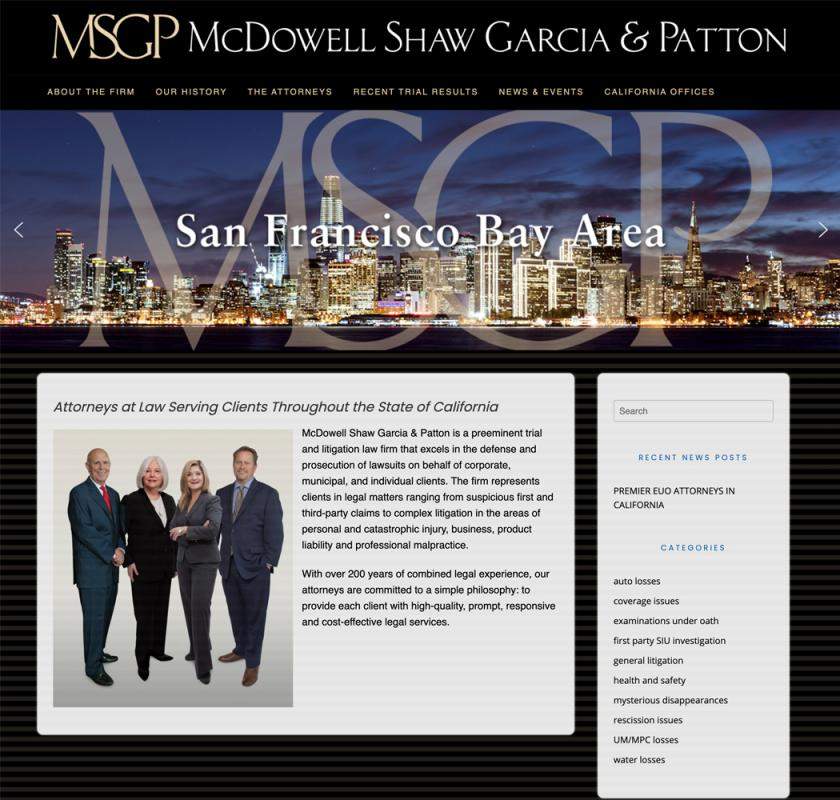 McDowell Law website